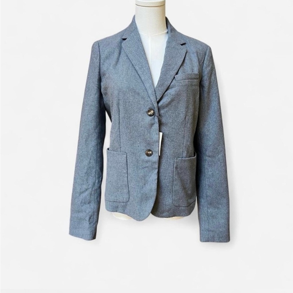 Women’s GAP Light Blue Classic Academy Style Women's Blazer size 8 NWT